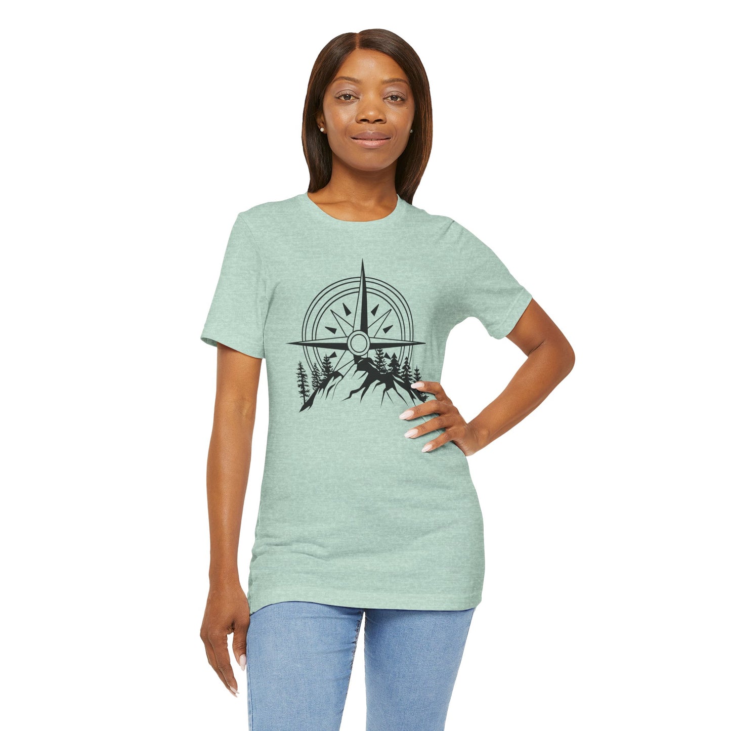 Fires Friends Fun Camping Crew Tee