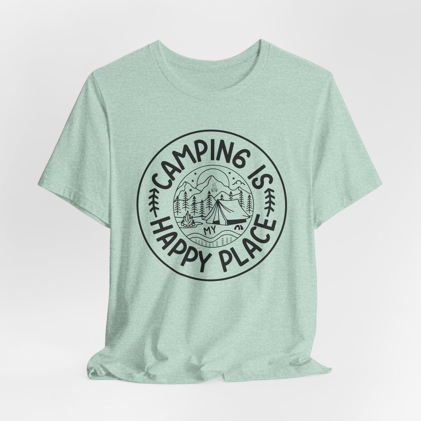 Camping is my happy place Tee