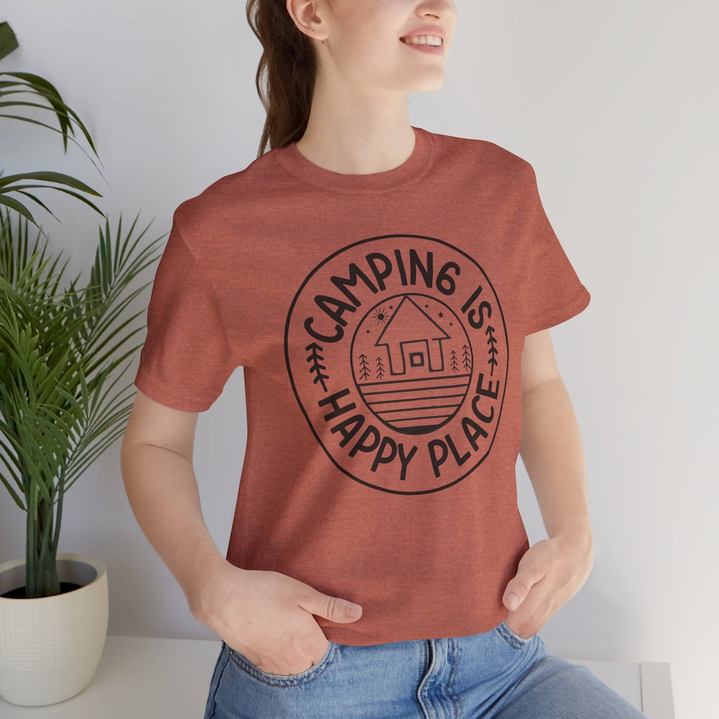 Camping is my happy place Tee