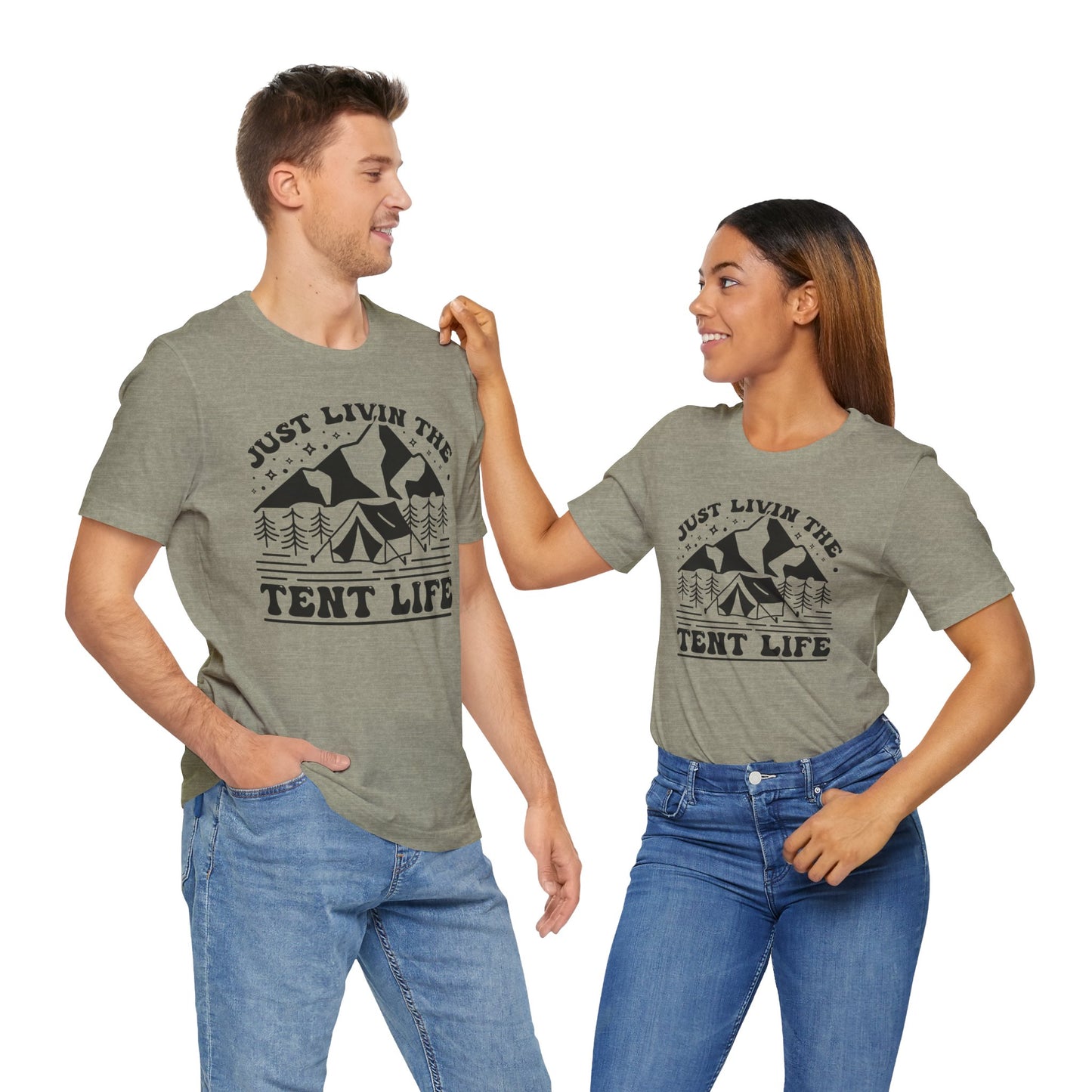 Just Livin The Tent Life Tee