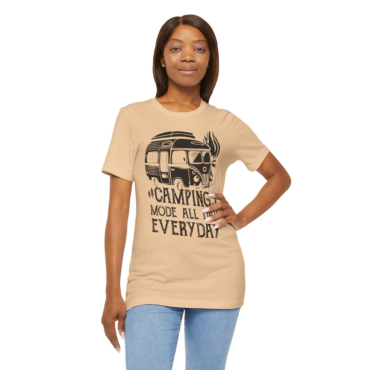 Camping Mode All Day Everyday Tee