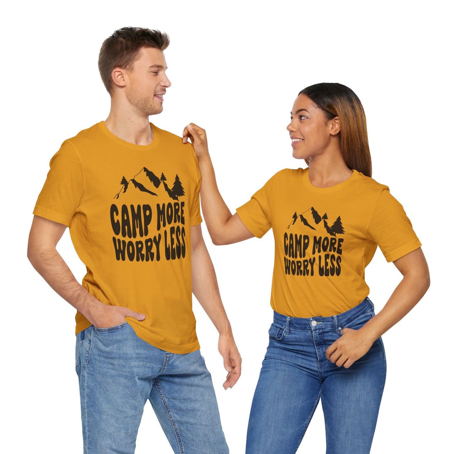 Camp More Worry Less Tee