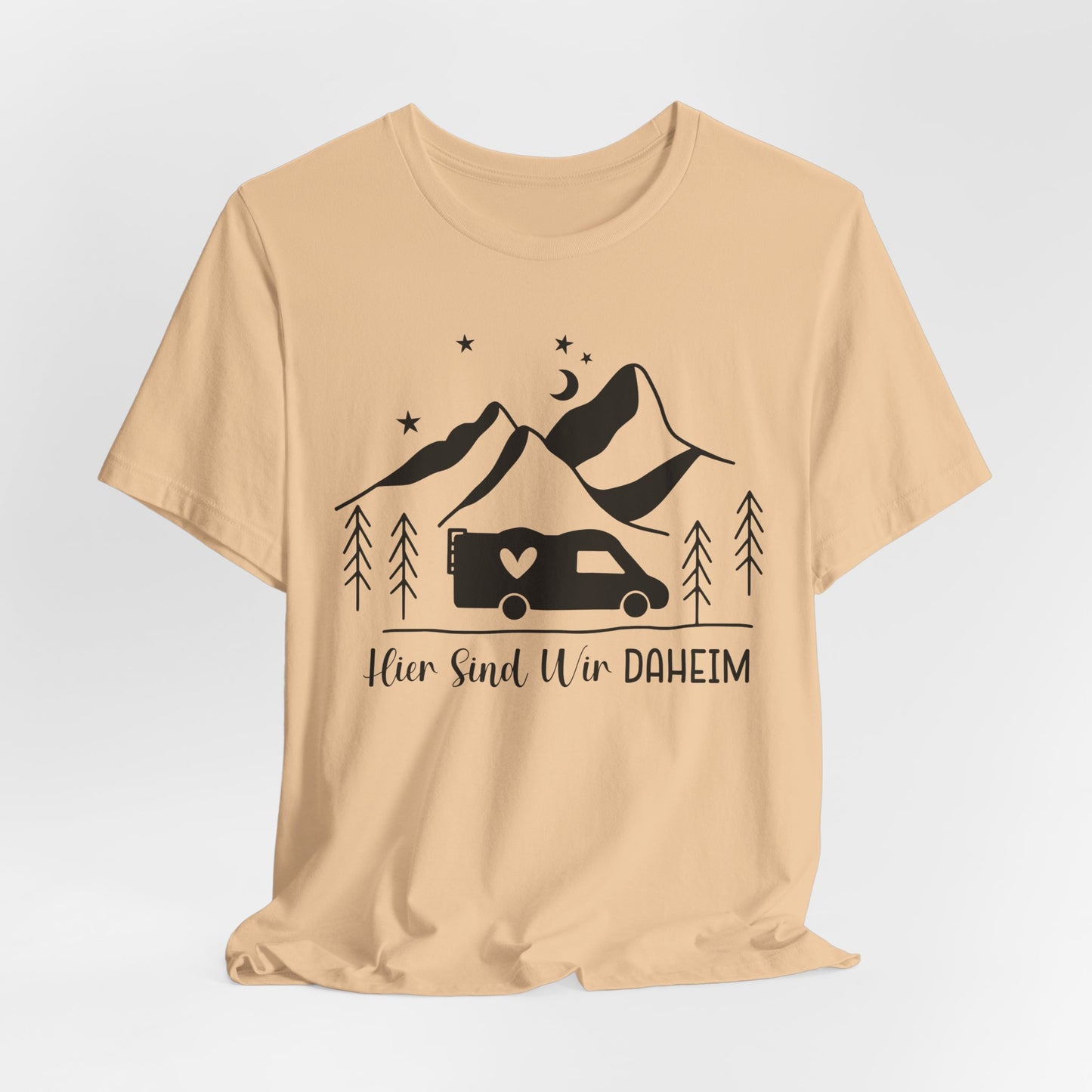 Hier sind wir Daheim Tee