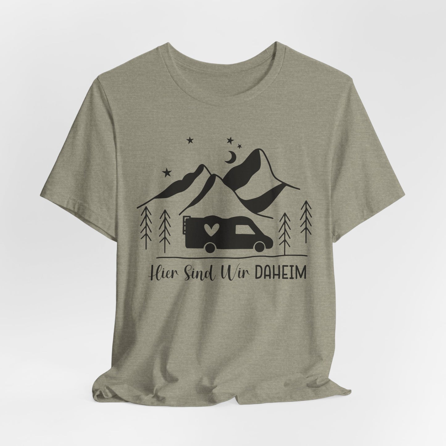 Hier sind wir Daheim Tee