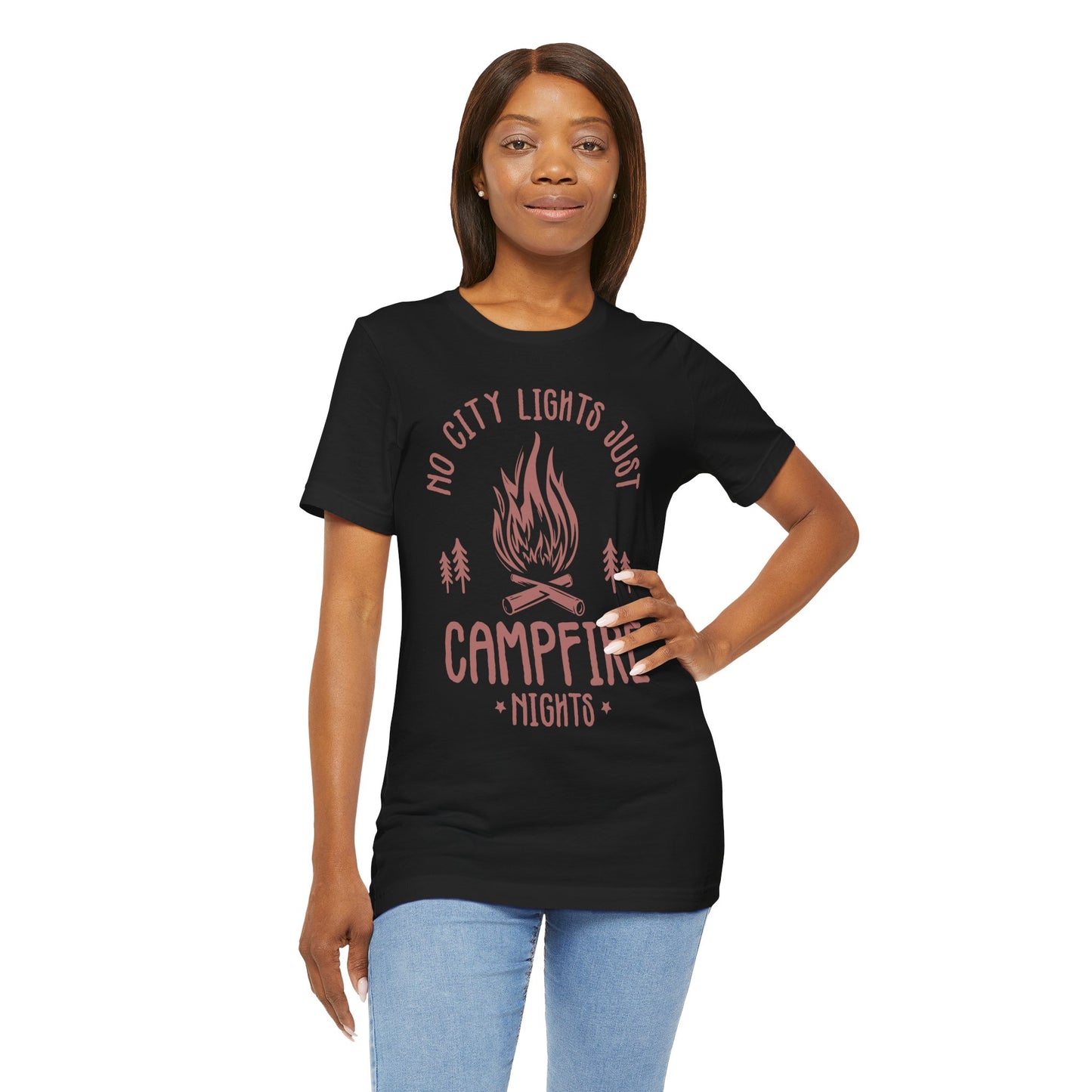 No City Lights Just Campfire Nights Tee