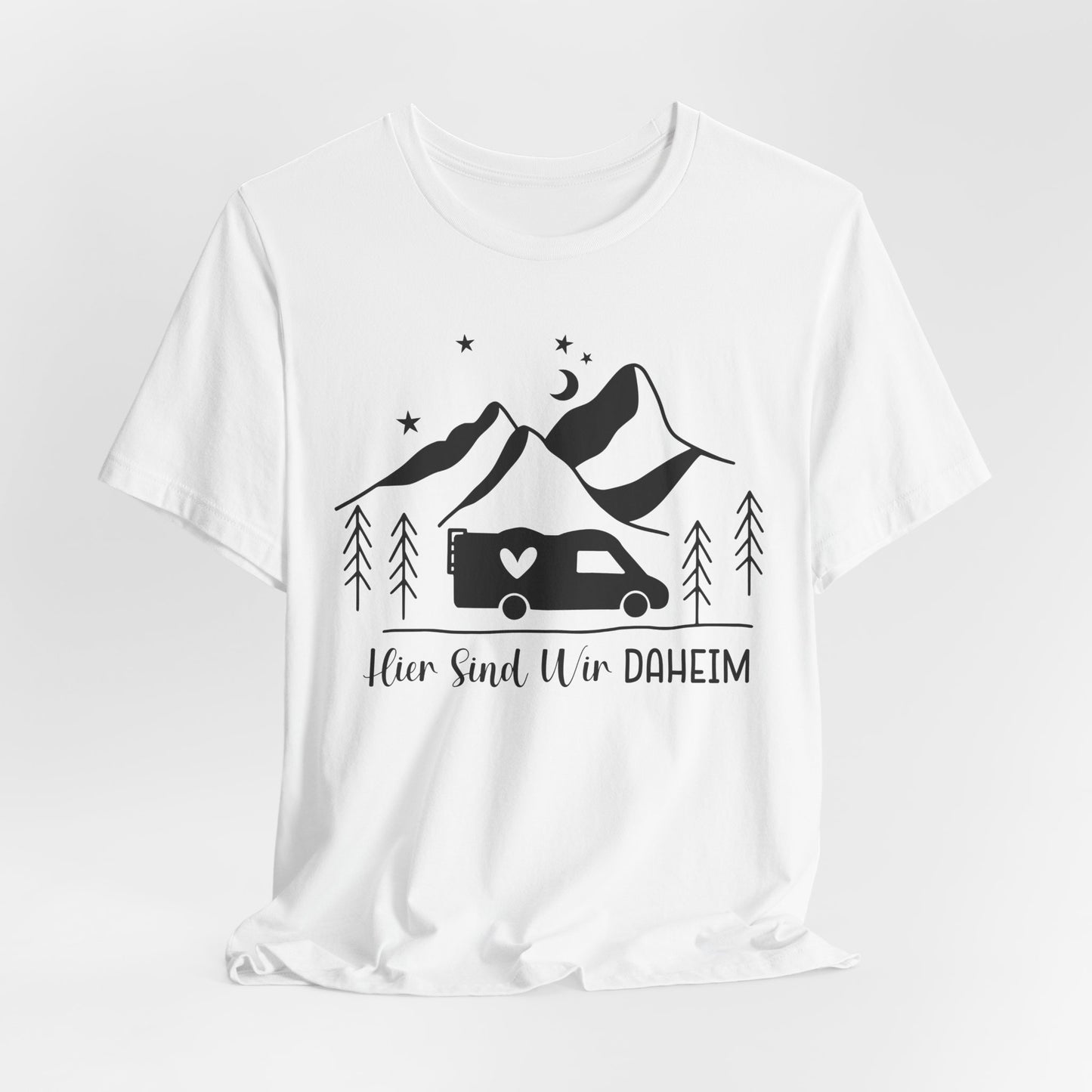Hier sind wir Daheim Tee