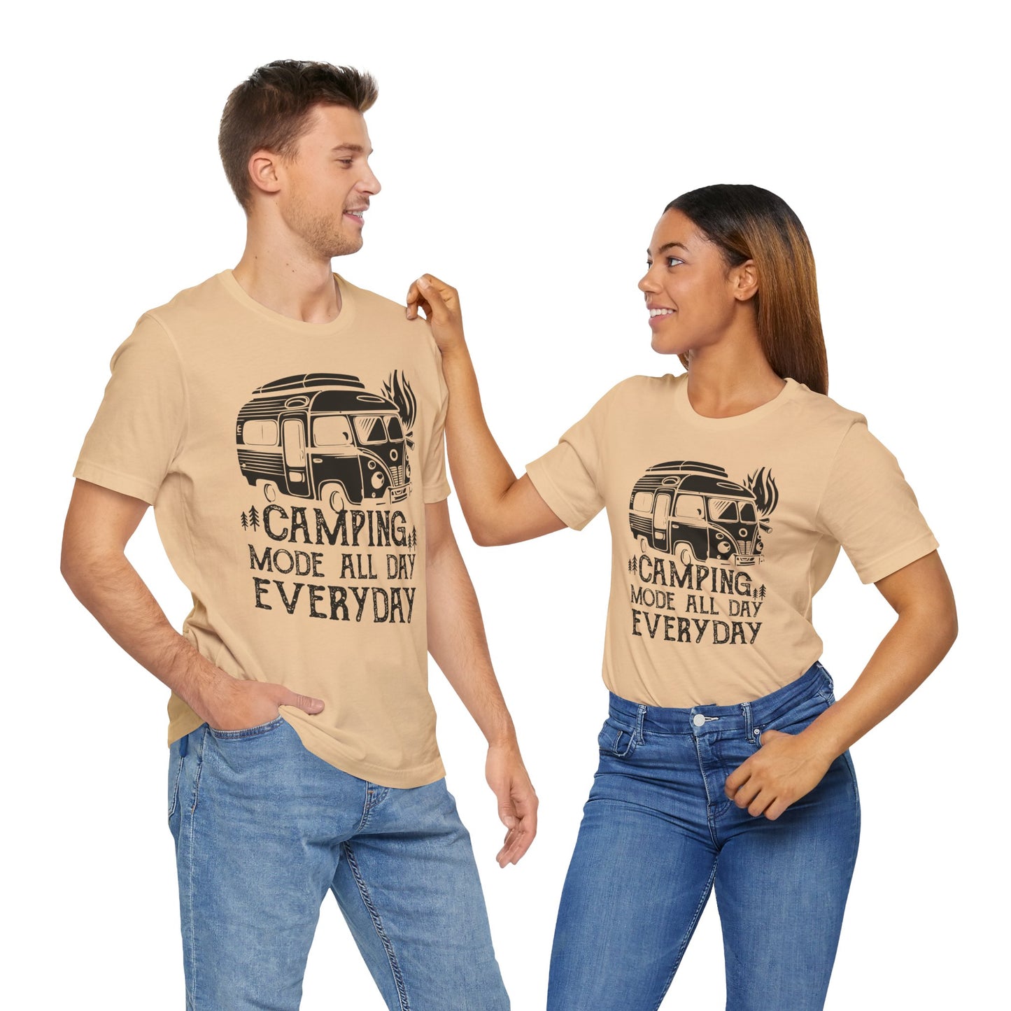 Camping Mode All Day Everyday Tee