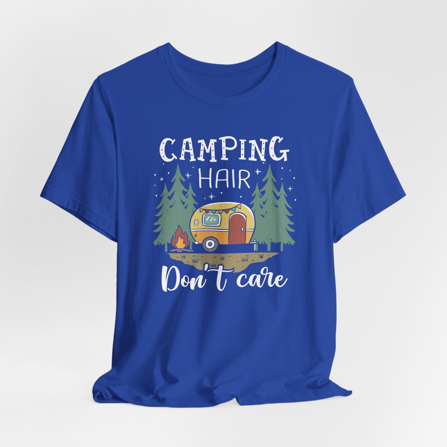 Camping Hair Don't Care Tee