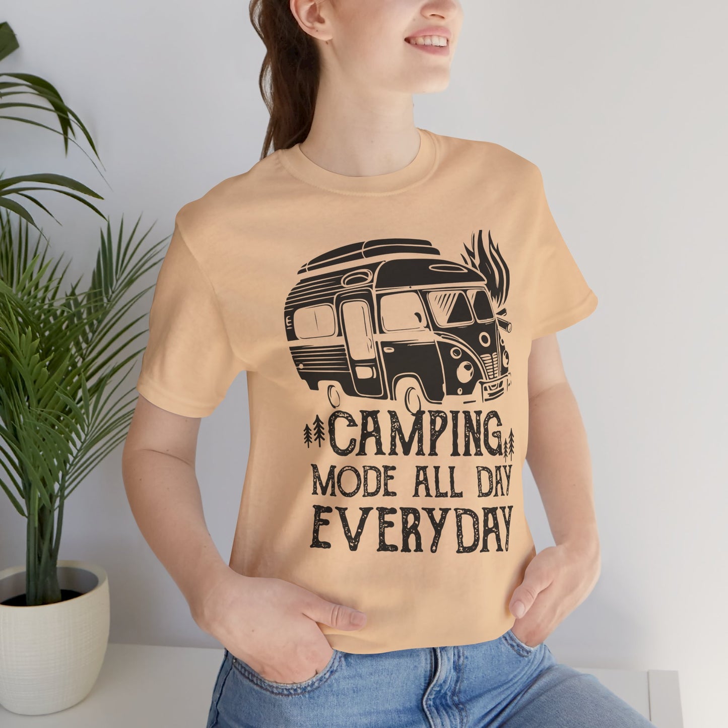 Camping Mode All Day Everyday Tee