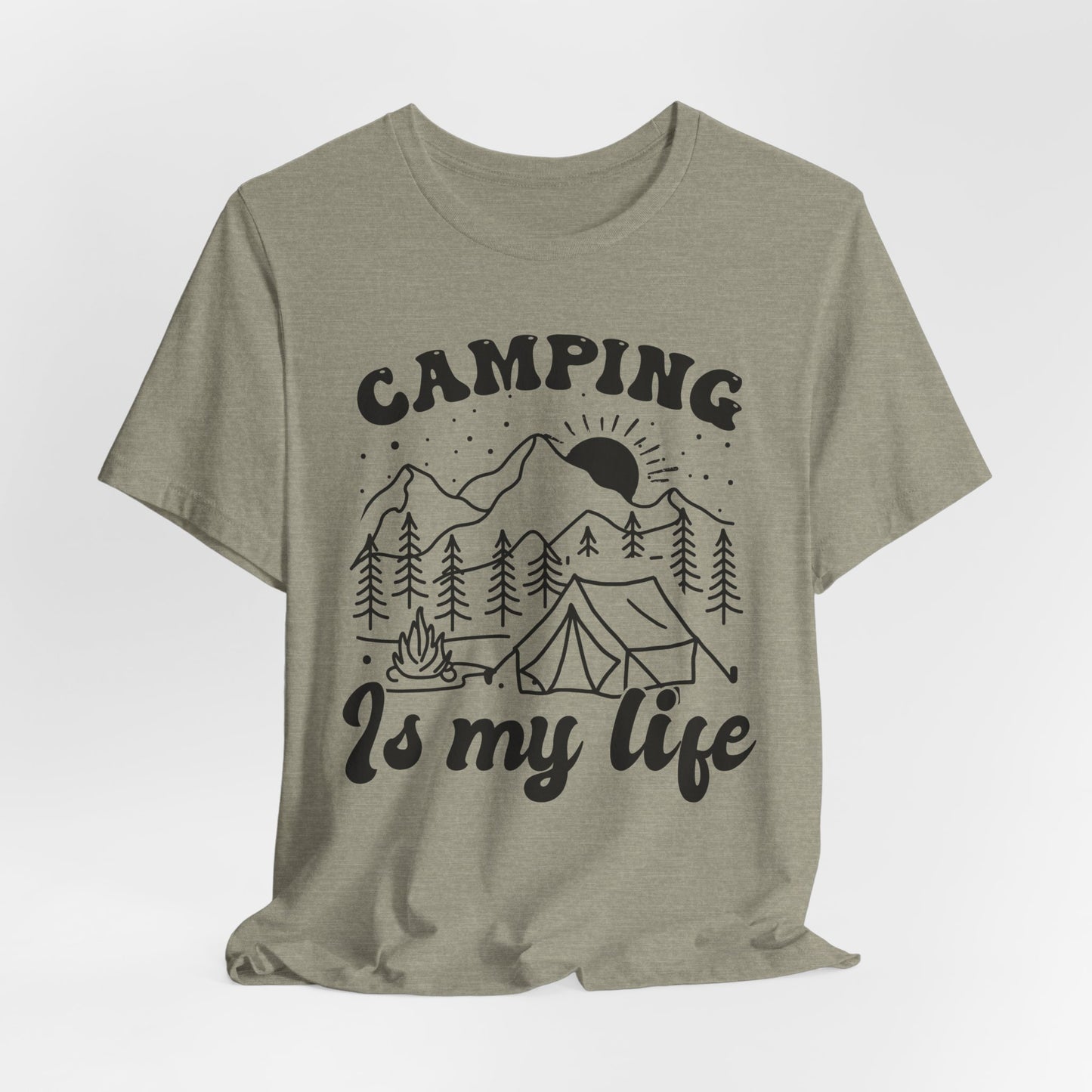 Camping Is My Life Tee