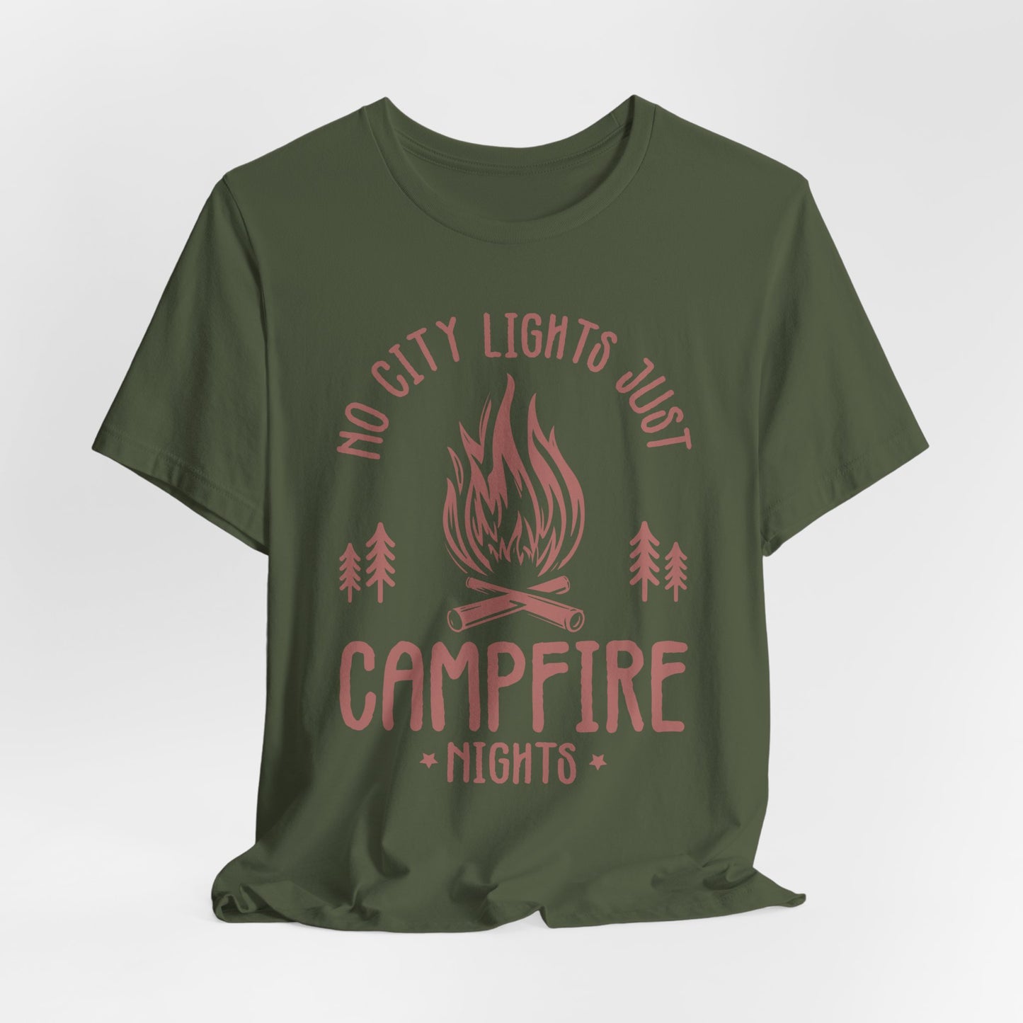 No City Lights Just Campfire Nights Tee