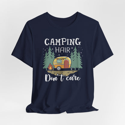 Camping  Hair Don't Care  Tee