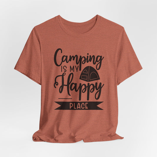 Camping is My Happy Place Tee