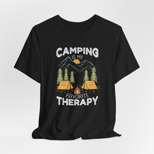 Camping is My Favorite Therapy  Tee