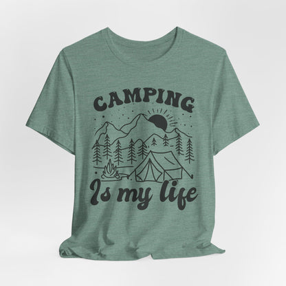 Camping Is My Life Tee