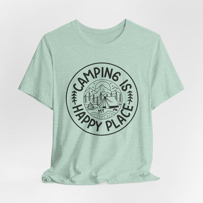 Camping is my happy place Tee
