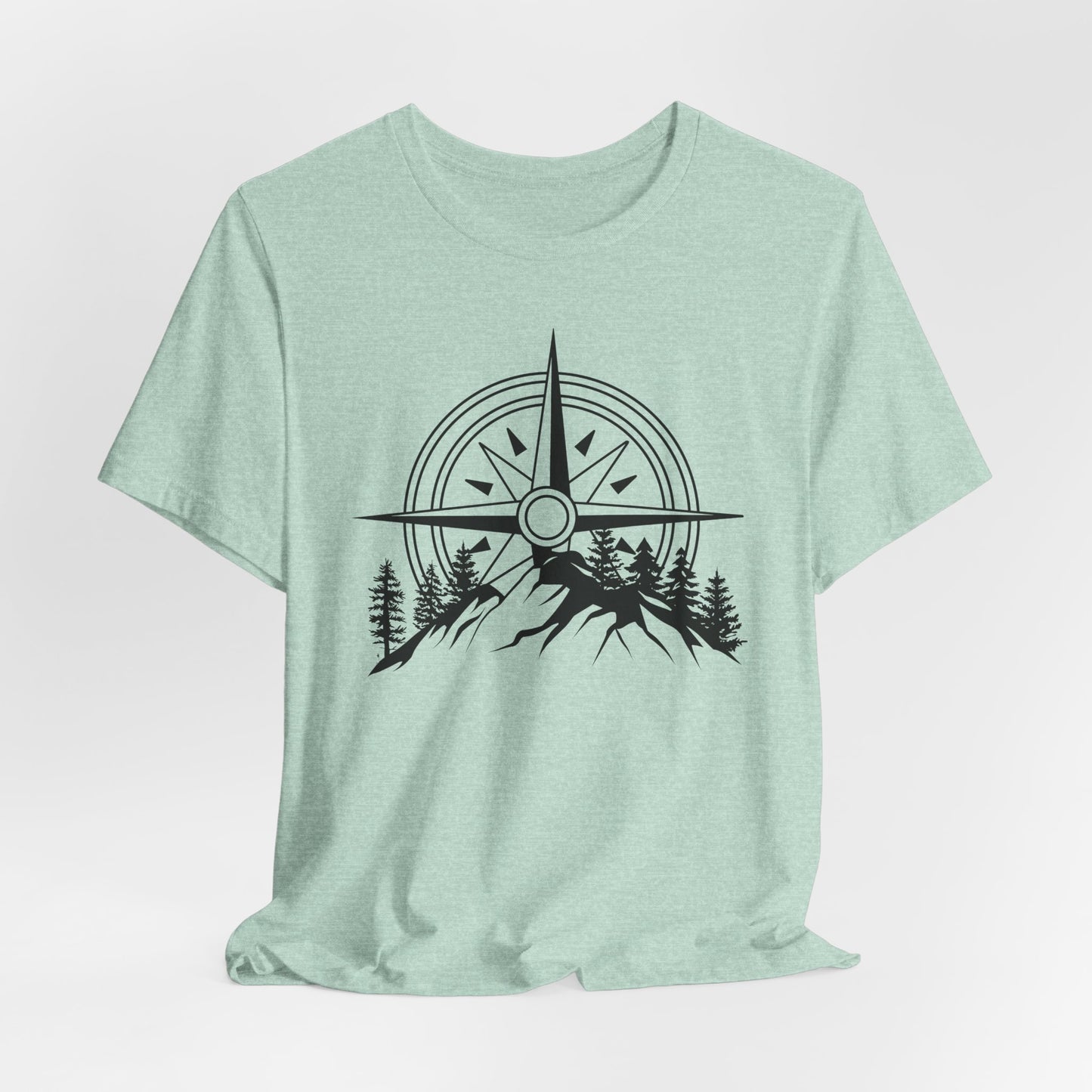 Fires Friends Fun Camping Crew Tee