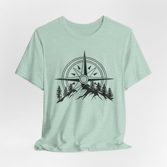 Fires Friends Fun Camping Crew Tee
