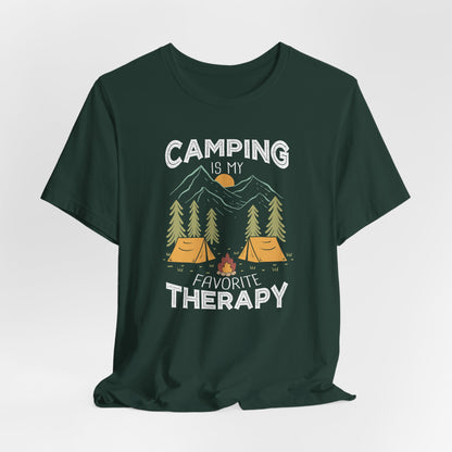 Camping is My Favorite Therapy  Tee