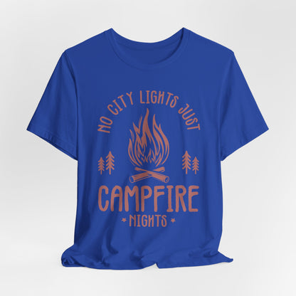 No City Lights Just Campfire Nights Tee