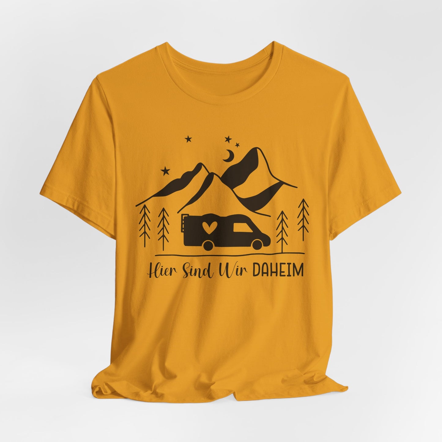 Hier sind wir Daheim Tee