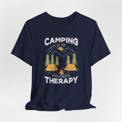 Camping is My Favorite Therapy  Tee