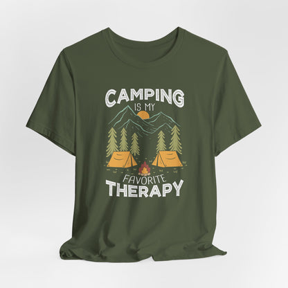 Camping is My Favorite Therapy  Tee