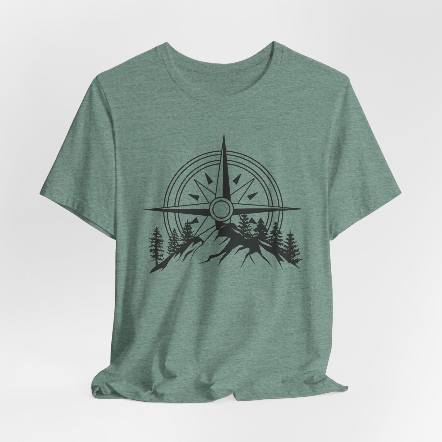 Fires Friends Fun Camping Crew Tee