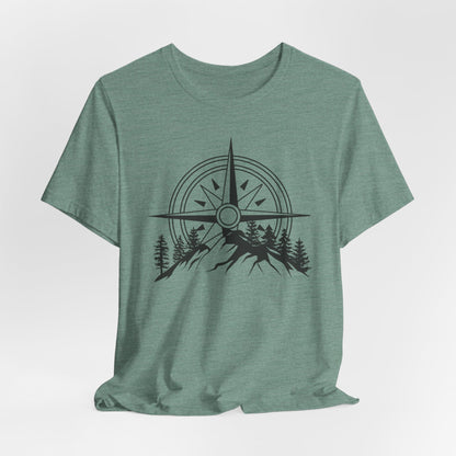 Fires Friends Fun Camping Crew Tee