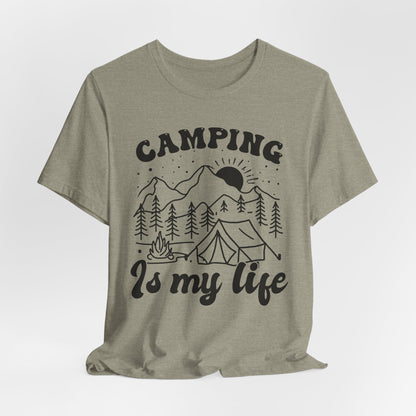 Camping Is My Life Tee
