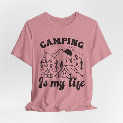 Camping Is My Life Tee