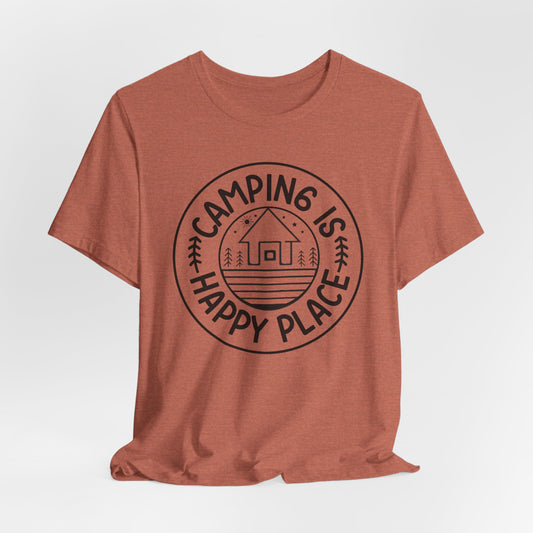 Camping is my happy place Tee